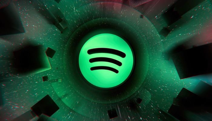 Spotify logo glow in the dark