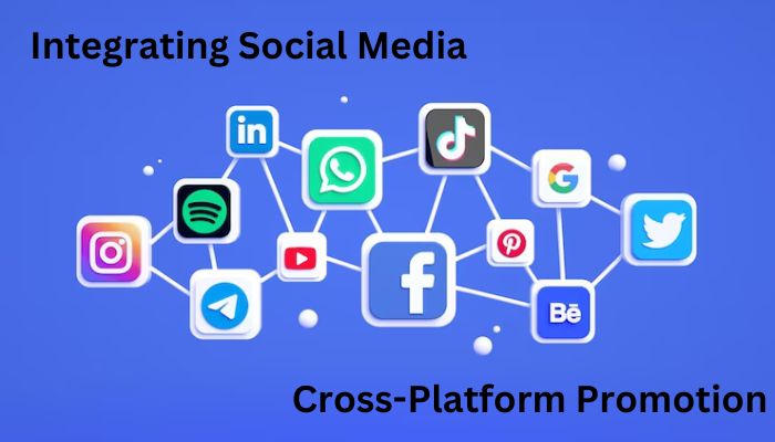 Social Media Logos and Text 